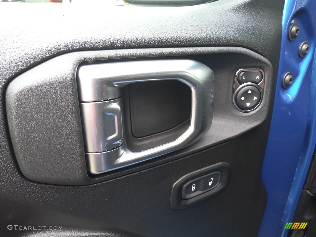 2022 Wrangler Willys 4x4 - Hydro Blue Pearl / Black photo #11