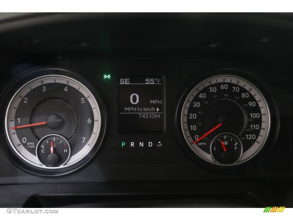 2016 Ram 1500 Tradesman Regular Cab Gauges Photos