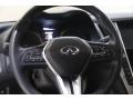 2019 Infiniti Q50 Graphite Interior Steering Wheel Photo