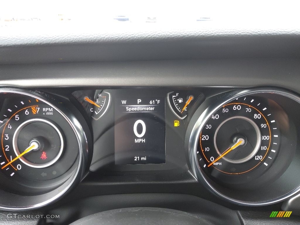 2022 Jeep Wrangler Willys 4x4 Gauges Photo #144071450