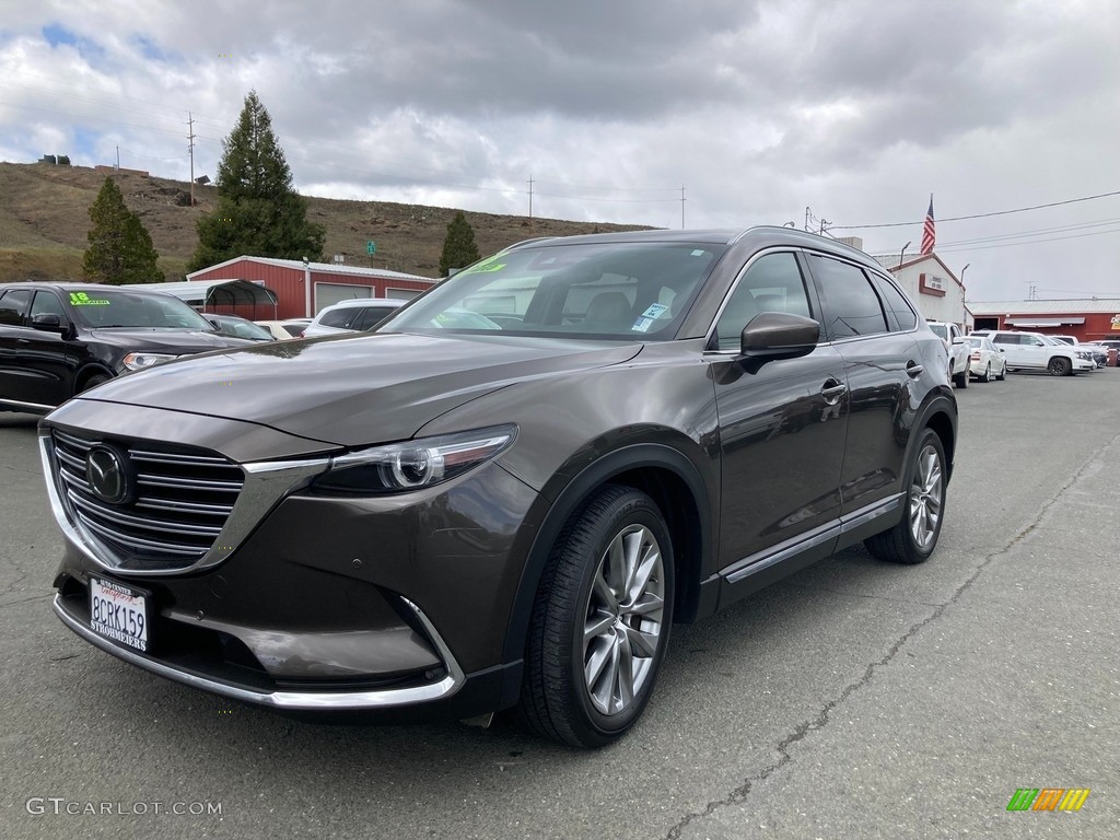 2018 CX-9 Grand Touring AWD - Titanium Flash Mica / Sand photo #3