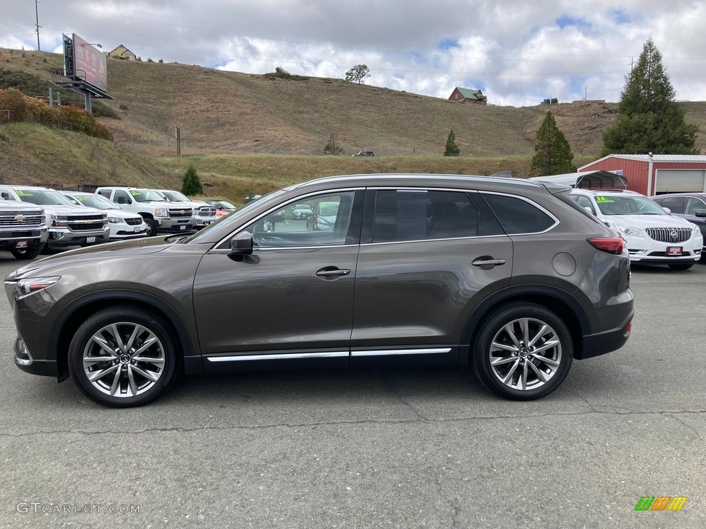 2018 CX-9 Grand Touring AWD - Titanium Flash Mica / Sand photo #4