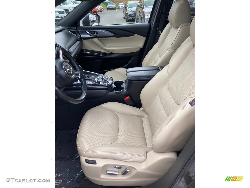 2018 CX-9 Grand Touring AWD - Titanium Flash Mica / Sand photo #8