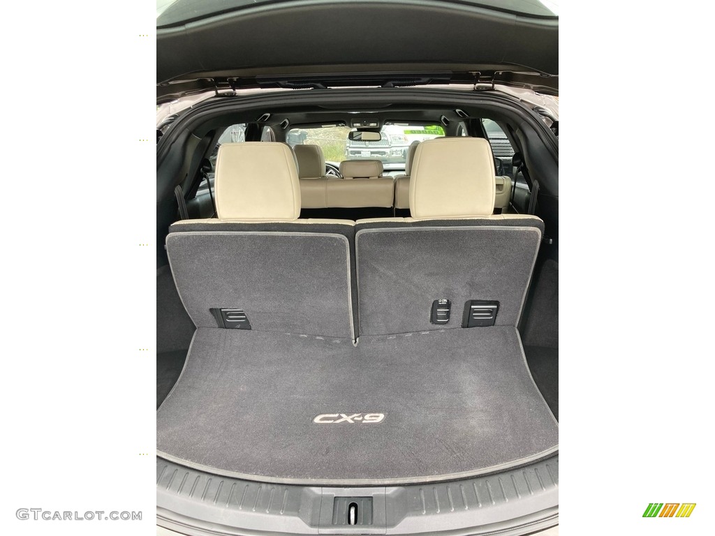 2018 CX-9 Grand Touring AWD - Titanium Flash Mica / Sand photo #10