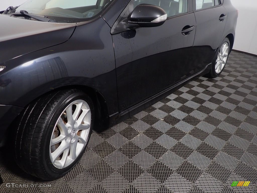 2012 MAZDA3 s Grand Touring 5 Door - Black Mica / Black photo #9