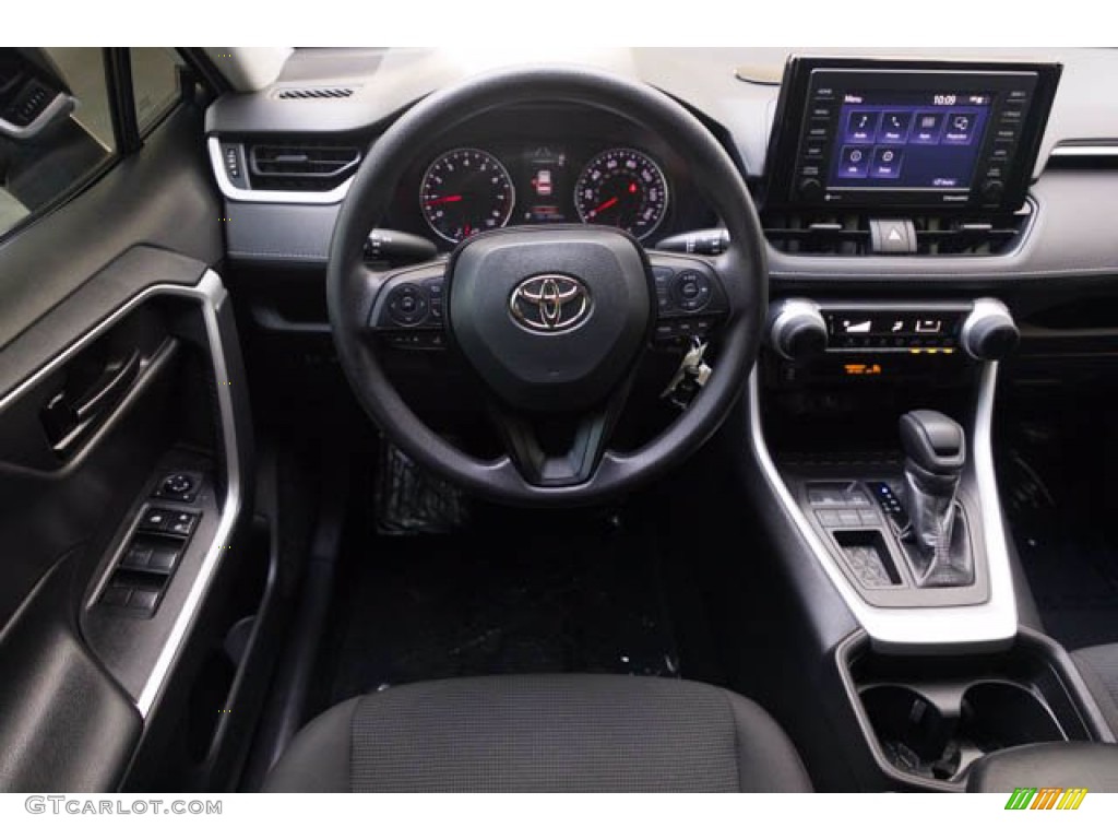 2021 RAV4 LE - Midnight Black Metallic / Black photo #5