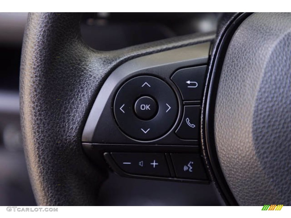 2021 RAV4 LE - Midnight Black Metallic / Black photo #16