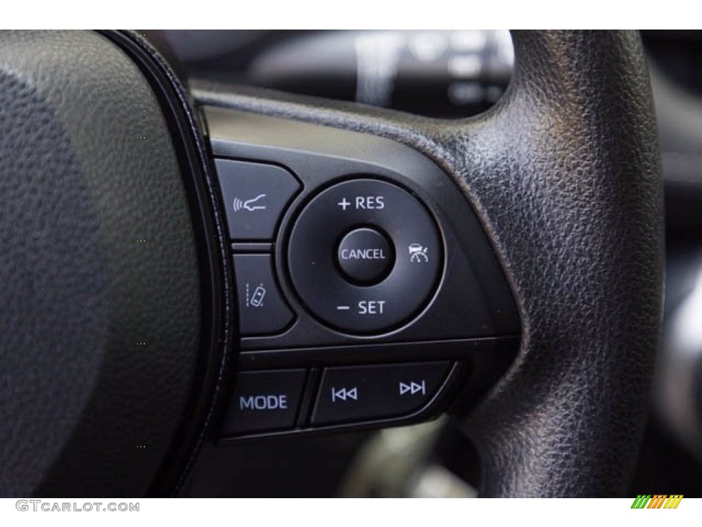 2021 RAV4 LE - Midnight Black Metallic / Black photo #17