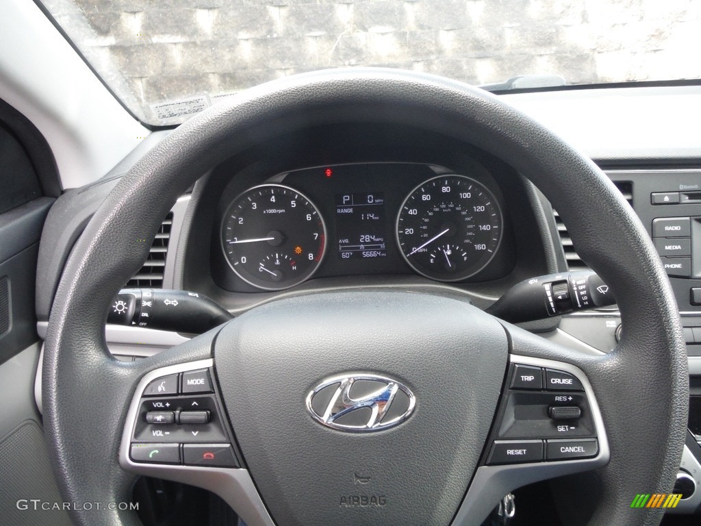 2017 Elantra SE - Silver / Gray photo #18