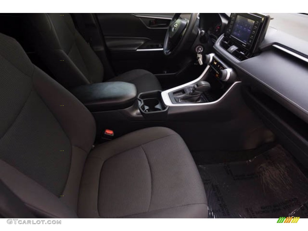 2021 RAV4 LE - Midnight Black Metallic / Black photo #24