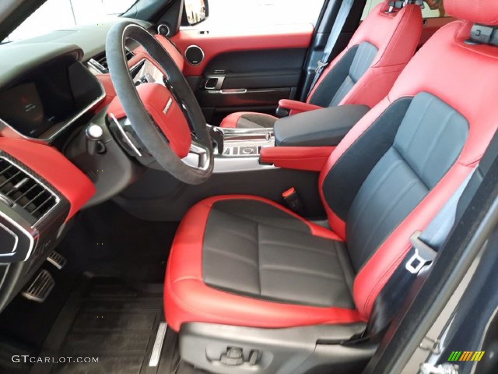 2022 Range Rover Sport HST - Carpathian Gray Metallic / Pimento/Ebony photo #15