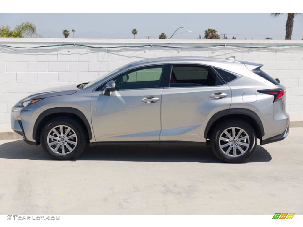 Atomic Silver 2020 Lexus NX 300h AWD Exterior Photo #144074786