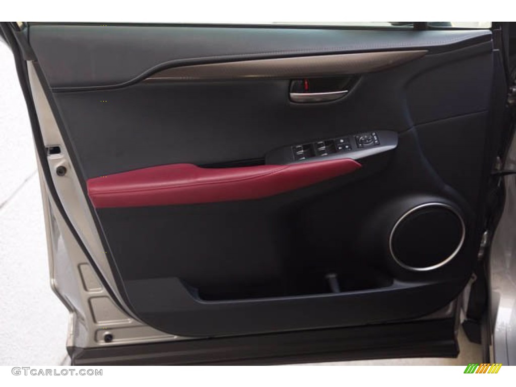 2020 Lexus NX 300h AWD Rioja Red Door Panel Photo #144075050
