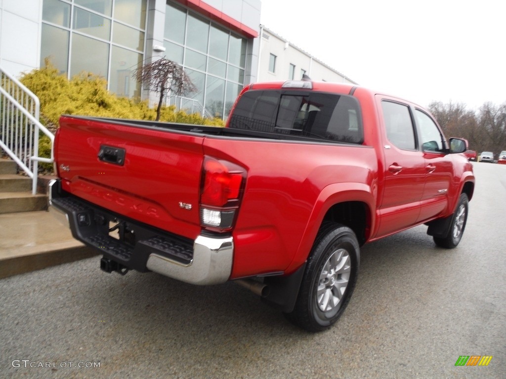 2019 Tacoma SR5 Double Cab 4x4 - Barcelona Red Metallic / Cement Gray photo #19