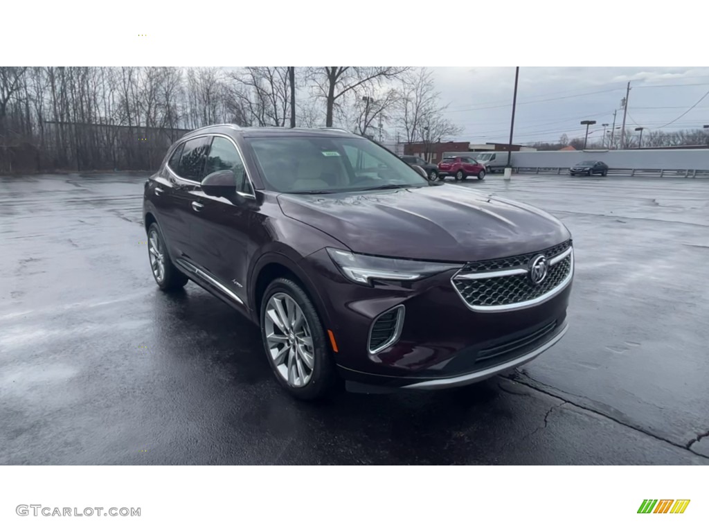 2022 Envision Avenir AWD - Rich Garnet Metallic / Whisper Beige w/Ebony Accents photo #2