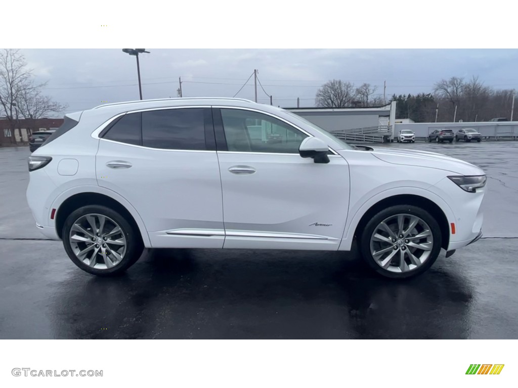 Summit White 2022 Buick Envision Avenir AWD Exterior Photo #144076937
