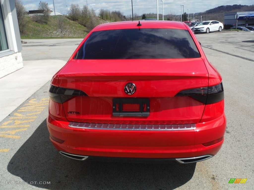 2019 Jetta R-Line - Tornado Red / Titan Black/Storm Gray photo #10