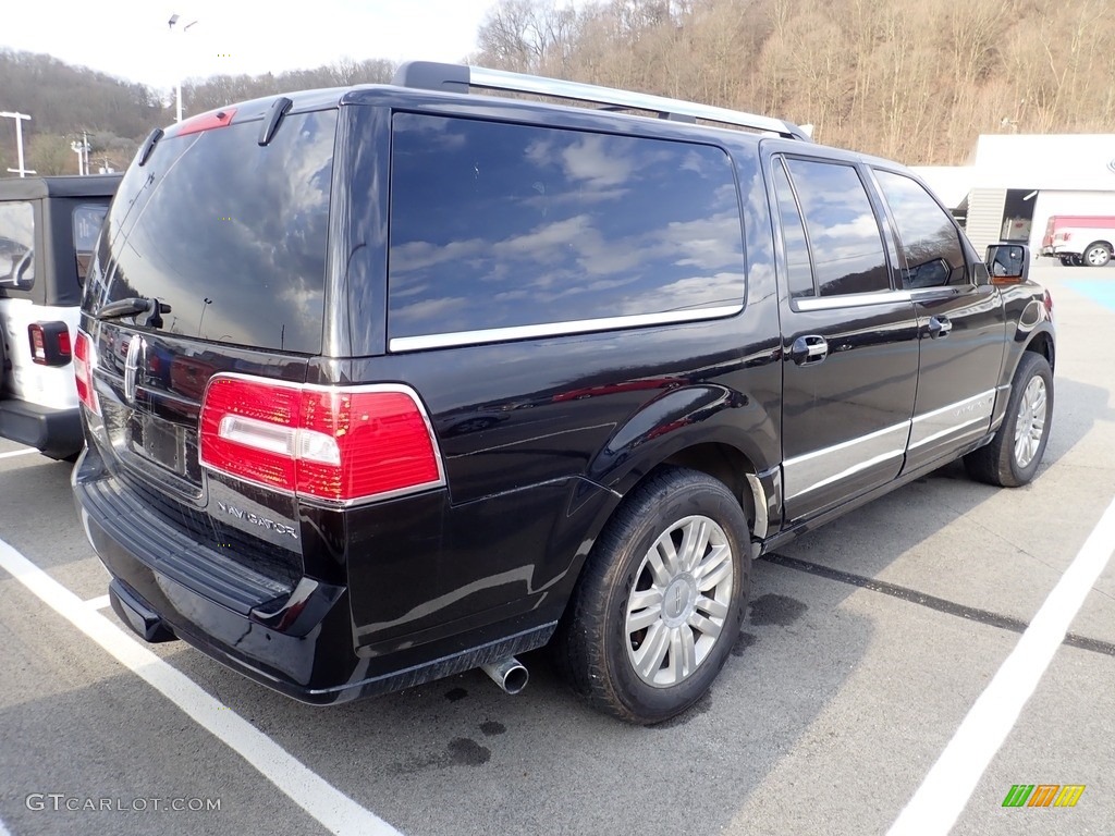 2014 Navigator L 4x4 - Tuxedo Black / Charcoal Black photo #2