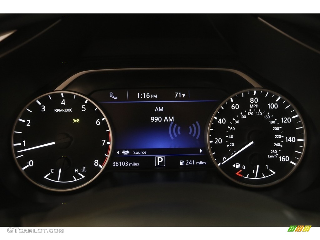 2019 Murano SV AWD - Gun Metallic / Graphite photo #8