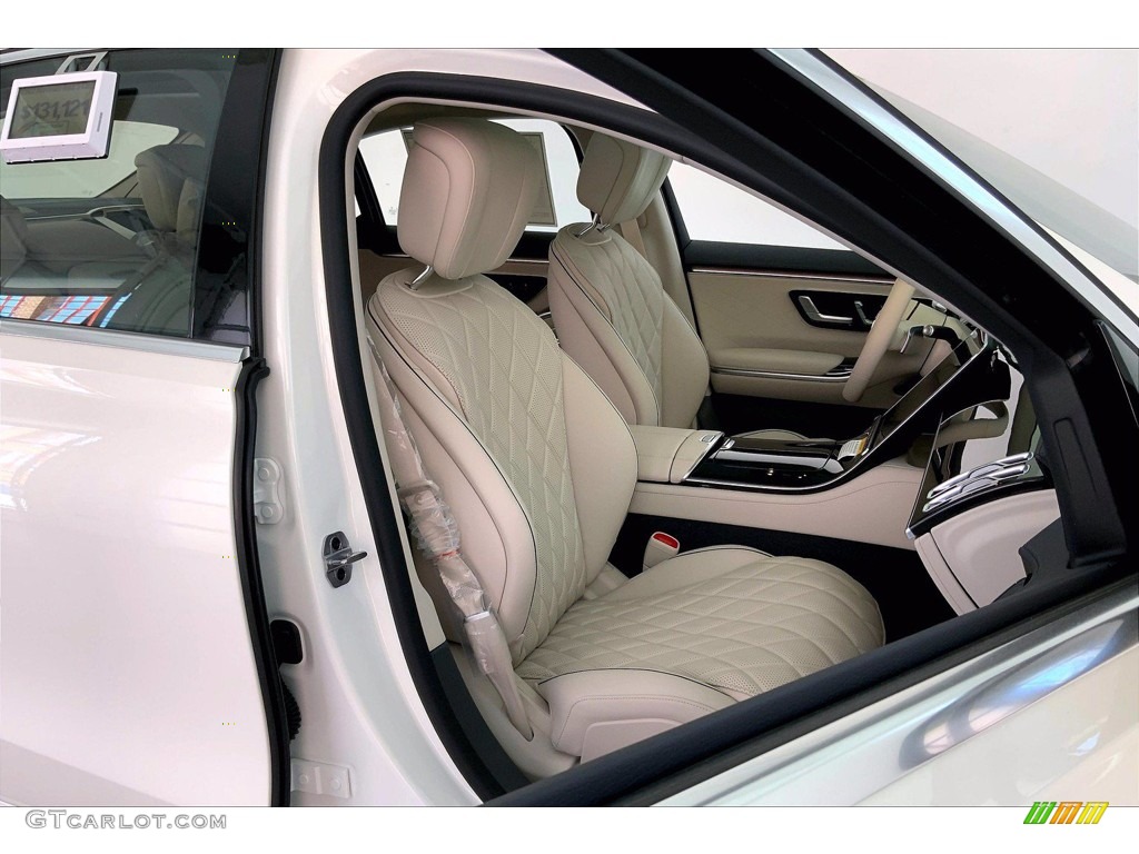 Macchiato Beige/Magma gray Interior 2022 Mercedes-Benz S 580 4Matic Sedan Photo #144078416