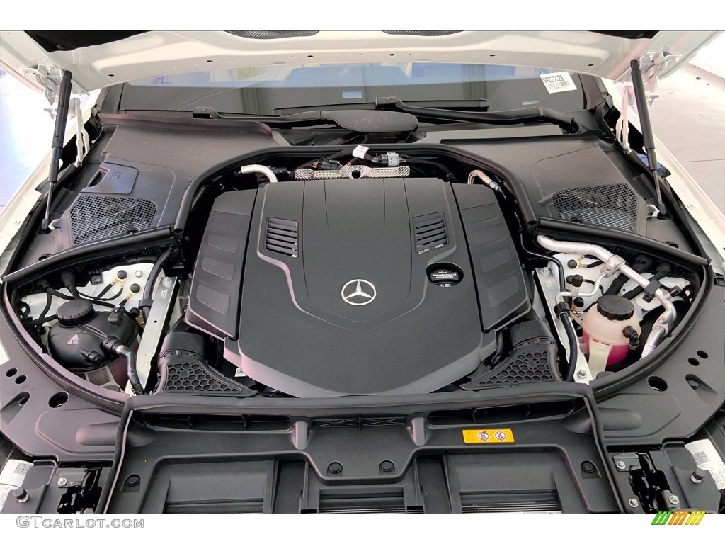 2022 Mercedes-Benz S 580 4Matic Sedan 4.0 Liter DI biturbo DOHC 32-Valve VVT V8 Engine Photo #144078518