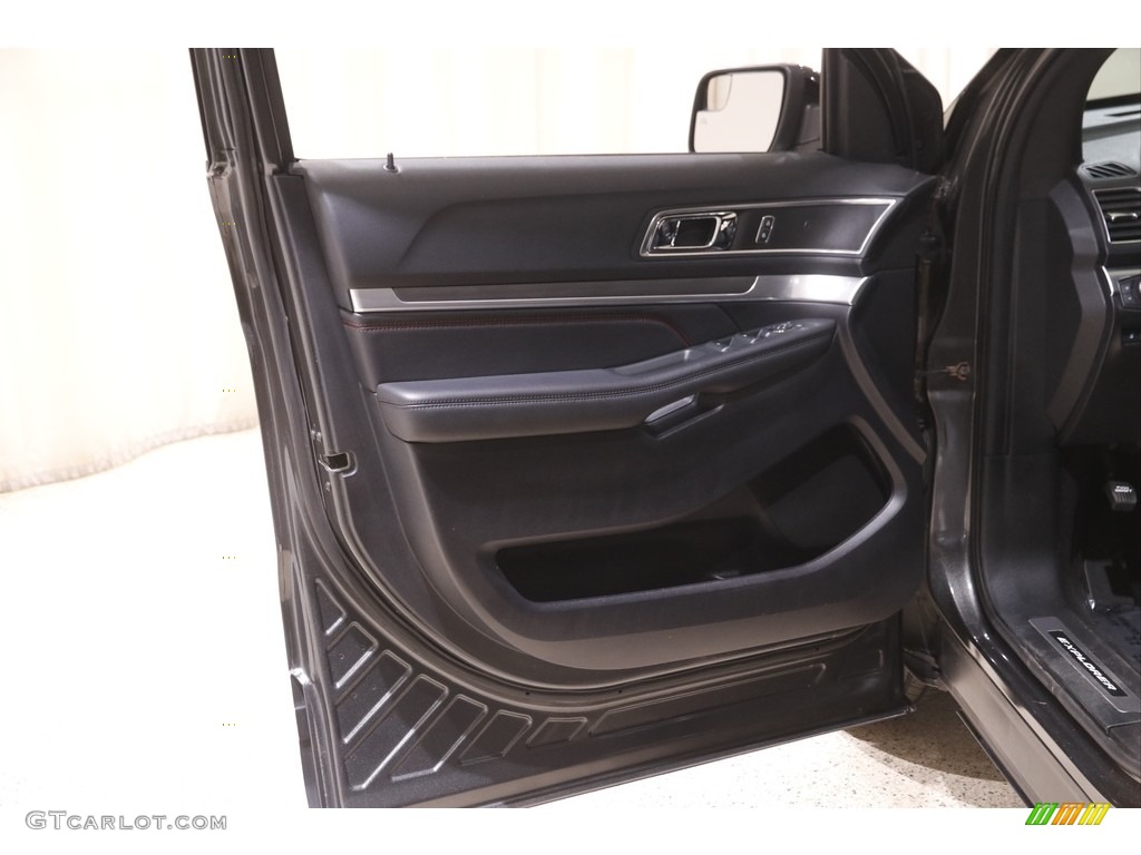 2018 Explorer Sport 4WD - Magnetic Metallic / Ebony Black photo #5