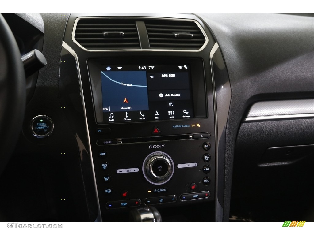 2018 Explorer Sport 4WD - Magnetic Metallic / Ebony Black photo #10