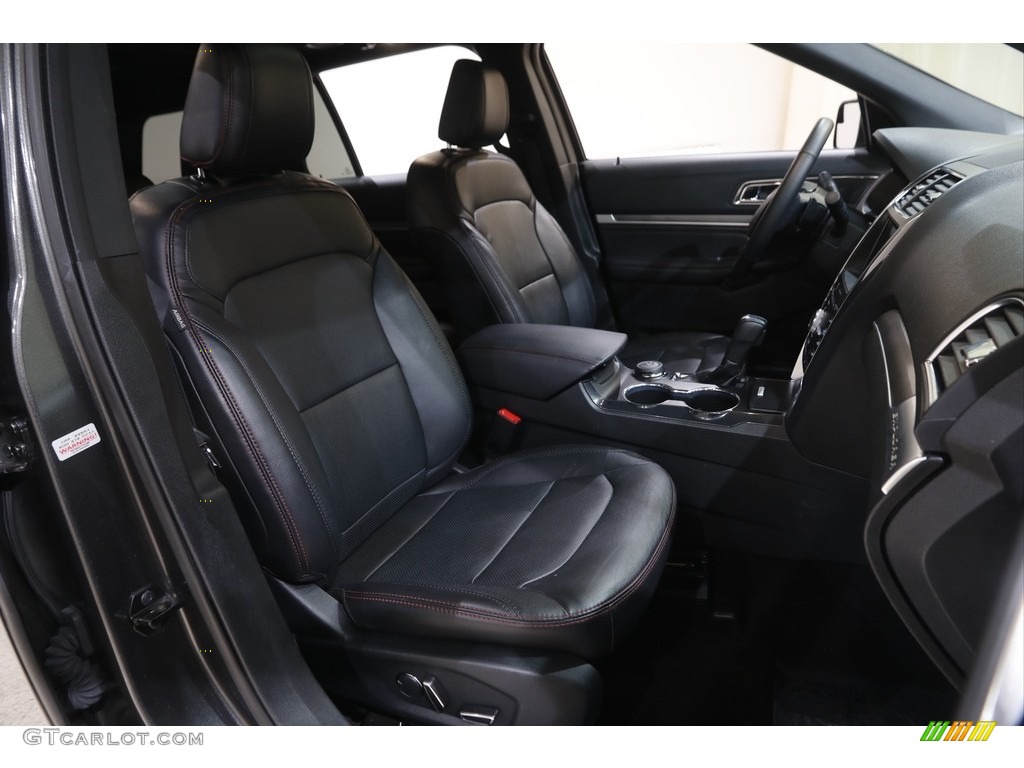 2018 Explorer Sport 4WD - Magnetic Metallic / Ebony Black photo #17