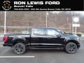 2022 Agate Black Metallic Ford F150 XLT SuperCrew 4x4  photo #1