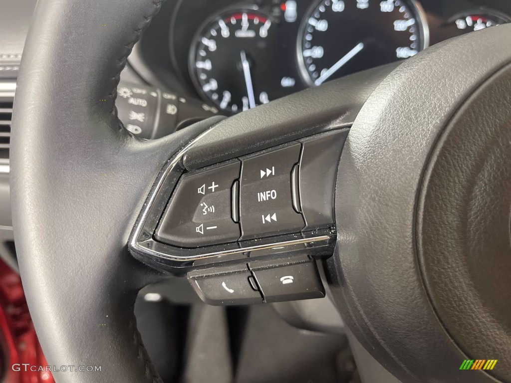 2020 Mazda CX-5 Grand Touring Black Steering Wheel Photo #144079232