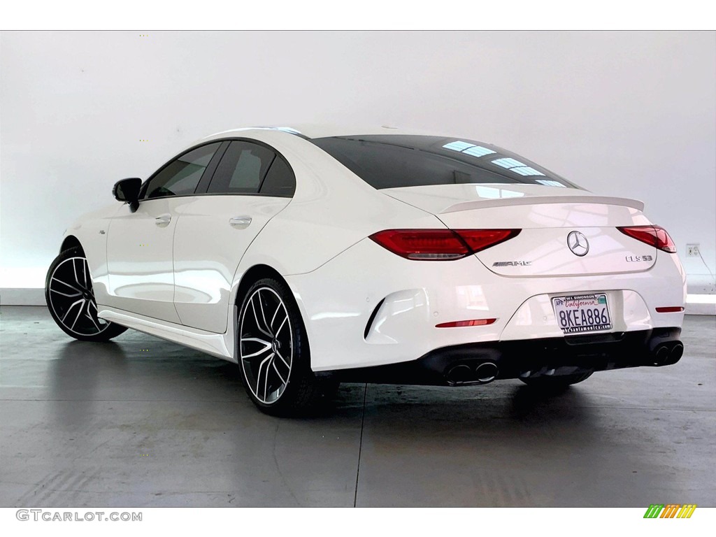 2019 CLS AMG 53 4Matic Coupe - designo Diamond White Metallic / Bengal Red/Black photo #10