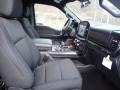 Front Seat of 2022 F150 XLT SuperCrew 4x4