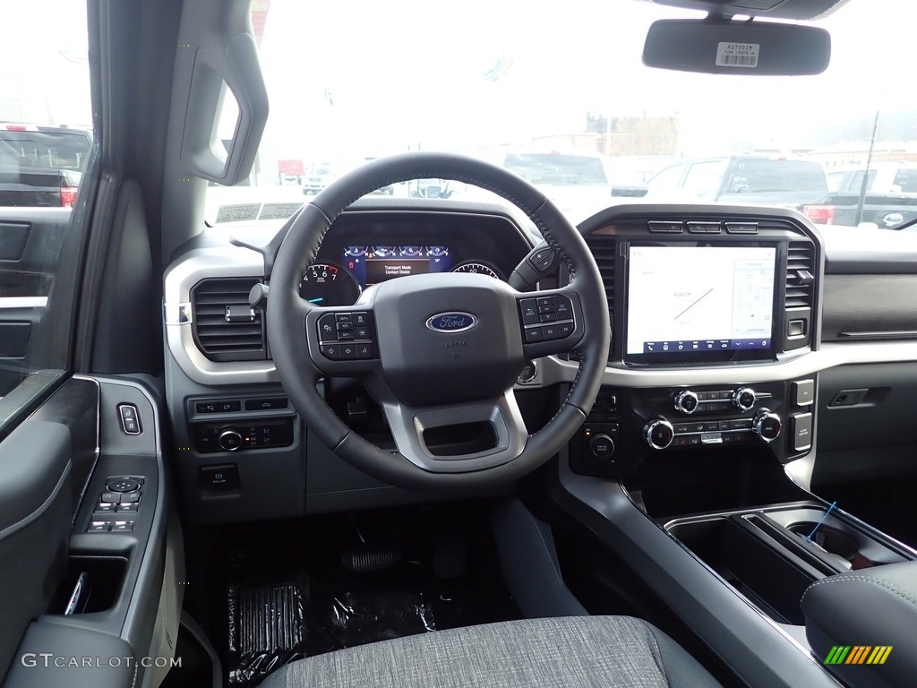 2022 F150 XLT SuperCrew 4x4 - Antimatter Blue Metallic / Medium Dark Slate photo #13