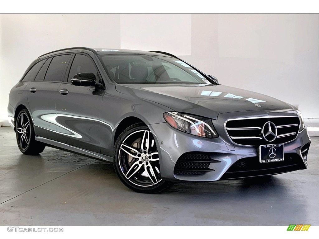 Selenite Grey Metallic 2019 Mercedes-Benz E 450 4Matic Wagon Exterior Photo #144079820