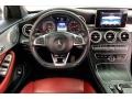 Cranberry Red/Black Dashboard Photo for 2018 Mercedes-Benz C #144079868