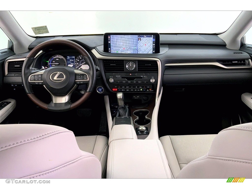 2020 Lexus RX 450h AWD Parchment Dashboard Photo #144079883