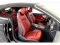 Cranberry Red/Black 2018 Mercedes-Benz C 300 Cabriolet Interior Color