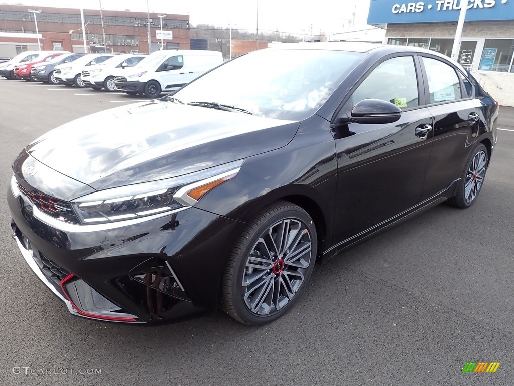 Aurora Black 2022 Kia Forte GT Exterior Photo #144080000