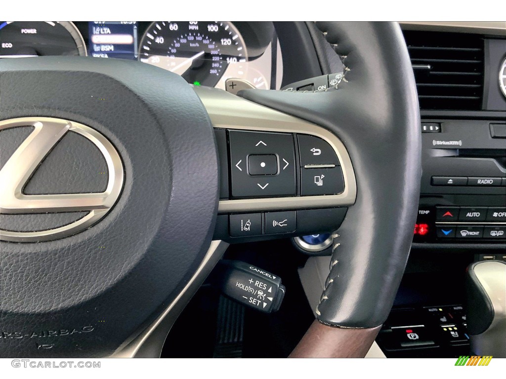 2020 Lexus RX 450h AWD Parchment Steering Wheel Photo #144080033