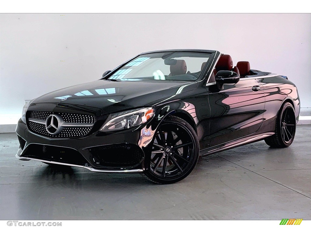 Black 2018 Mercedes-Benz C 300 Cabriolet Exterior Photo #144080060