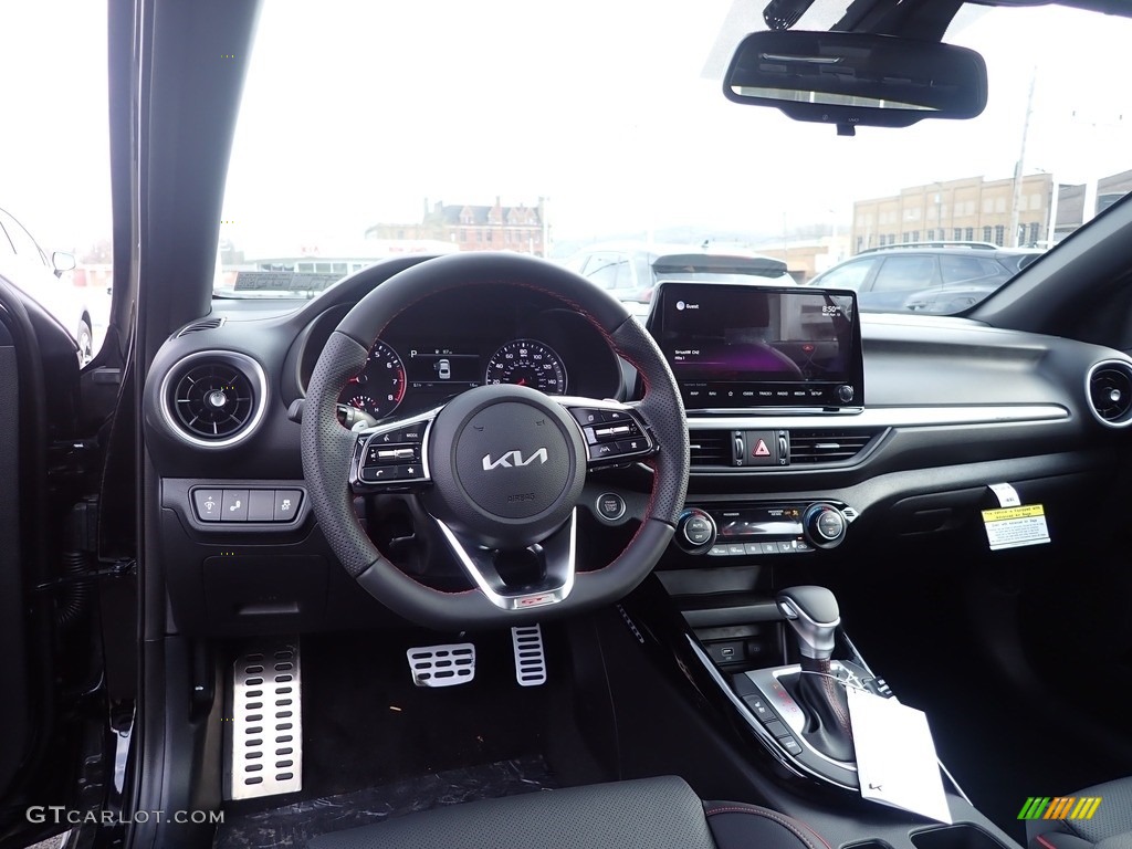 2022 Kia Forte GT Black Dashboard Photo #144080171