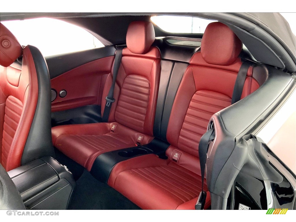Cranberry Red/Black Interior 2018 Mercedes-Benz C 300 Cabriolet Photo #144080225
