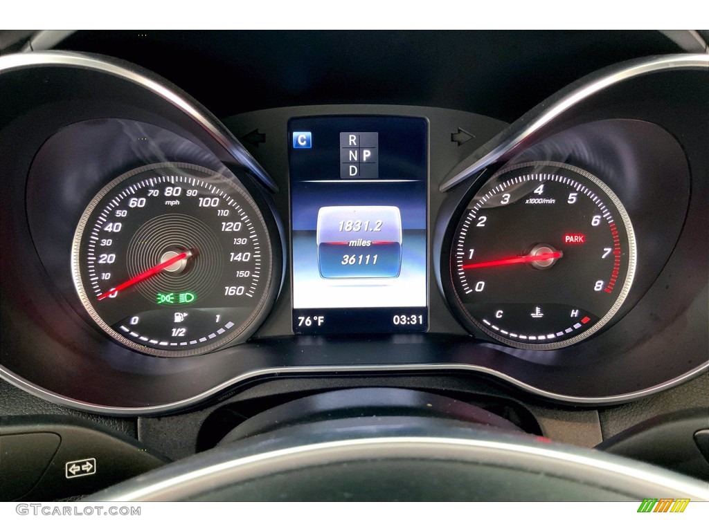 2018 Mercedes-Benz C 300 Cabriolet Gauges Photo #144080294