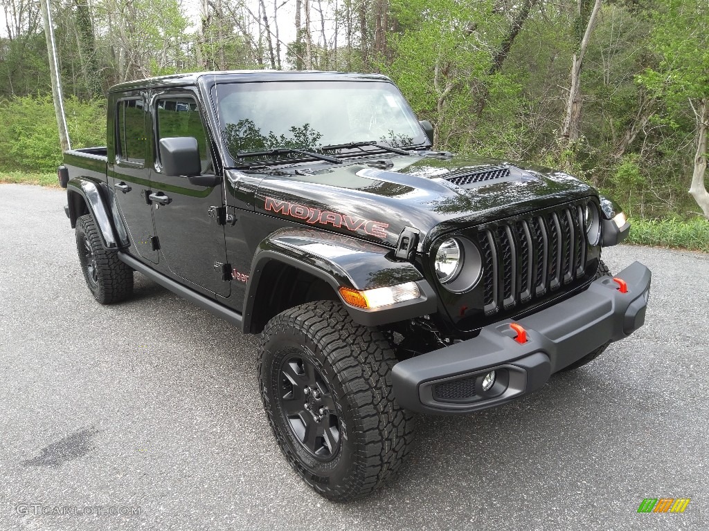 Black 2022 Jeep Gladiator Mojave 4x4 Exterior Photo #144080309