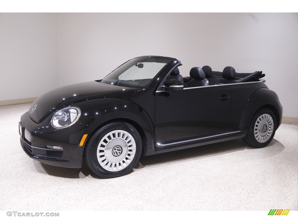 Black 2015 Volkswagen Beetle 1.8T Convertible Exterior Photo #144080410
