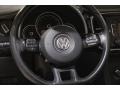 Titan Black 2015 Volkswagen Beetle 1.8T Convertible Steering Wheel