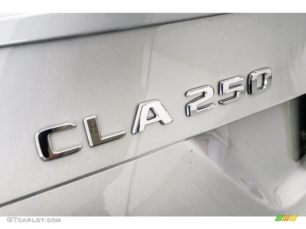 2019 CLA 250 Coupe - Polar Silver Metallic / Black photo #7