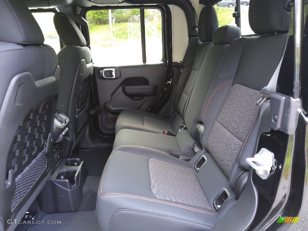 Black Interior 2022 Jeep Gladiator Mojave 4x4 Photo #144080528