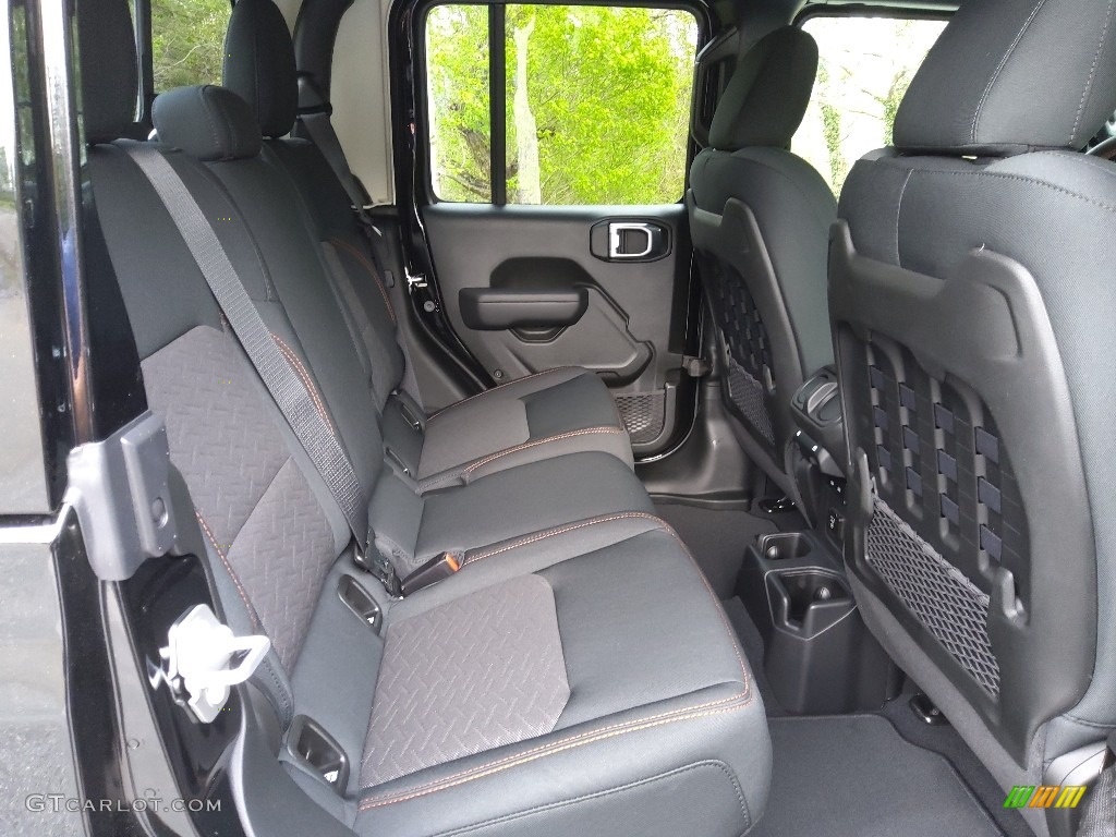 Black Interior 2022 Jeep Gladiator Mojave 4x4 Photo #144080576