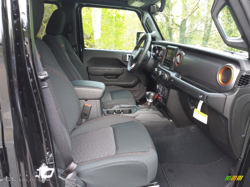 Black Interior 2022 Jeep Gladiator Mojave 4x4 Photo #144080594
